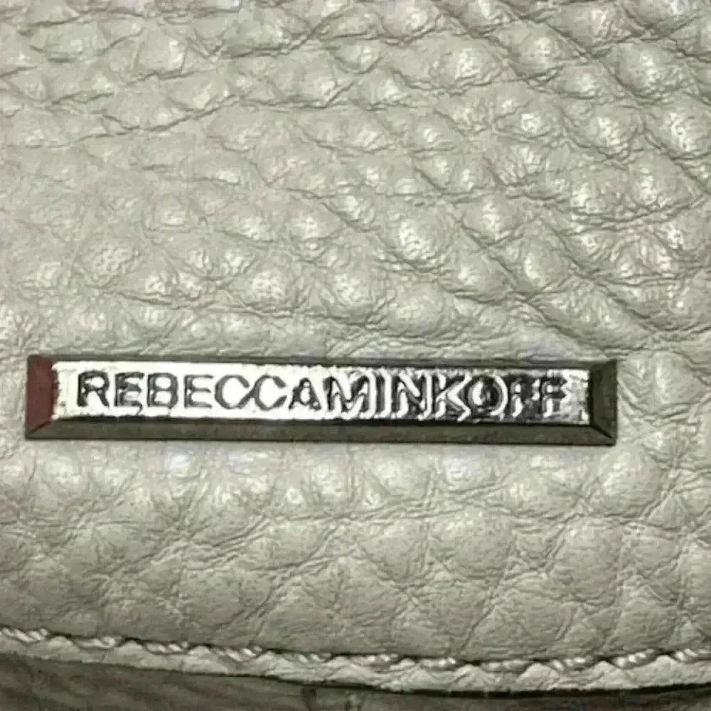 Rebecca Minkoff Gray Pebbled Leather Shoulder Hobo Bag - Picture 9 of 13